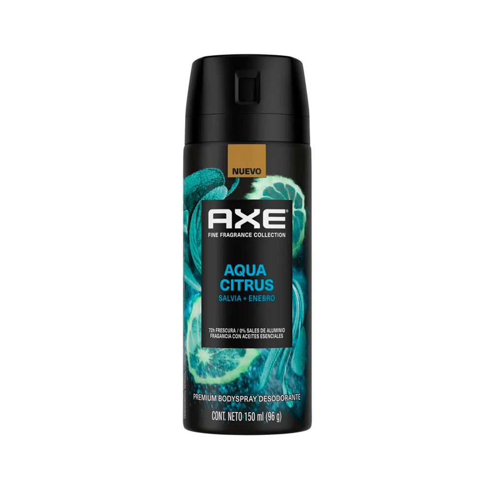 Axe aerosol masculino Aqua Citrus x 96 g