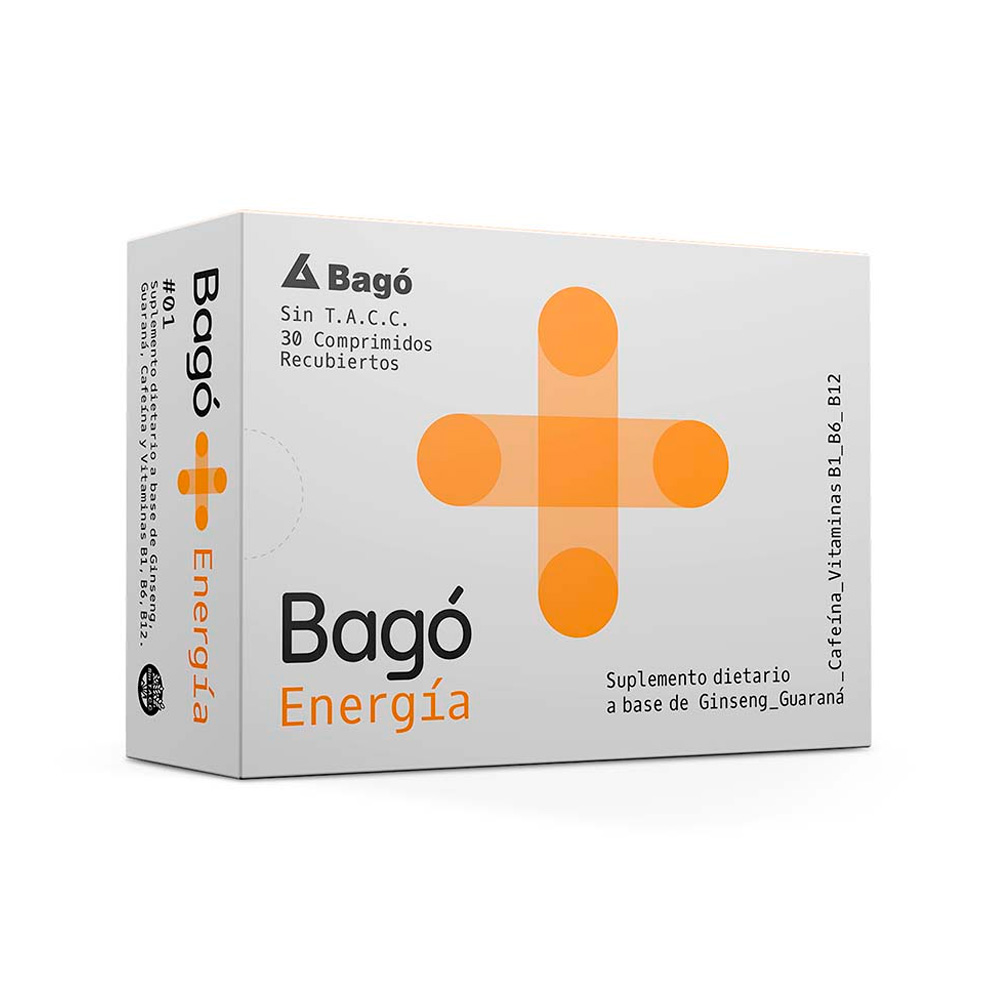 Bago+Energía comprimidos x 30