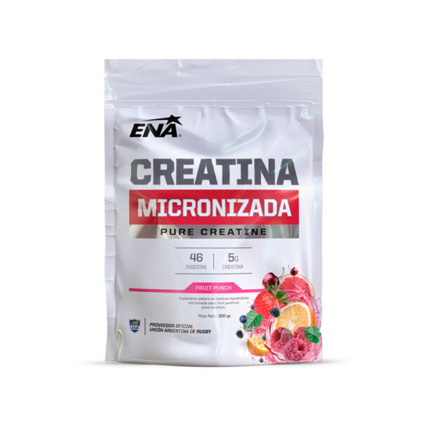 Creatina Micronizada sabor fruit punch envase x 300 g