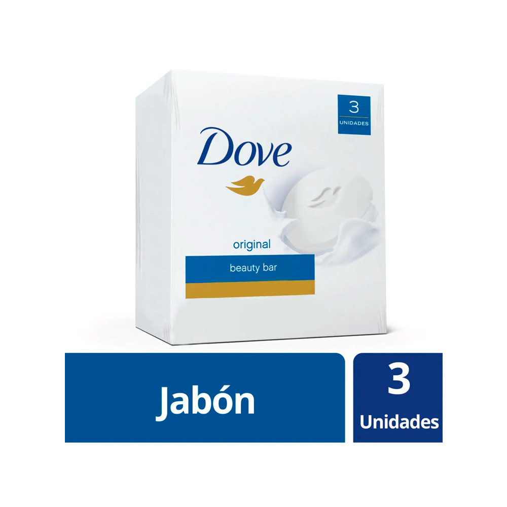 Dove jabón Original 3 x 90 g