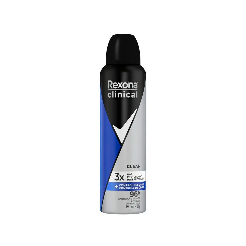 Rexona aerosol masculino Clinical Sport 96 hs x 91 g